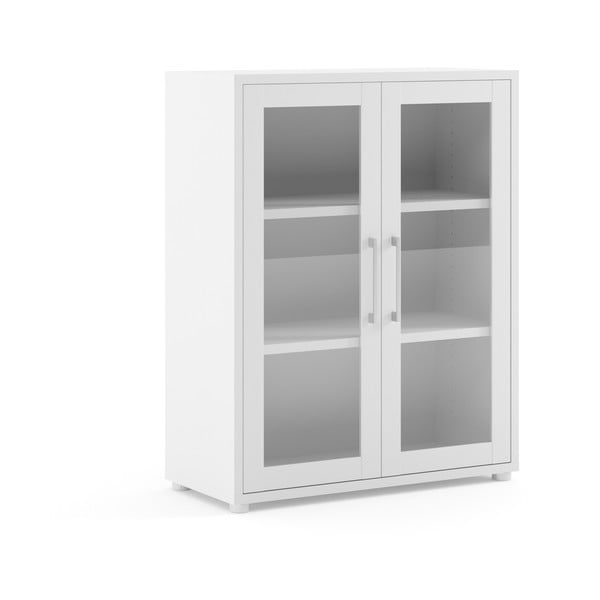 Fehér moduláris könyvespolc 89x113 cm Prima – Tvilum-image-3