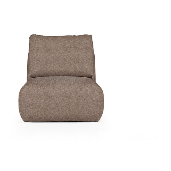 Barna buklé fotel Mirel – Rodier