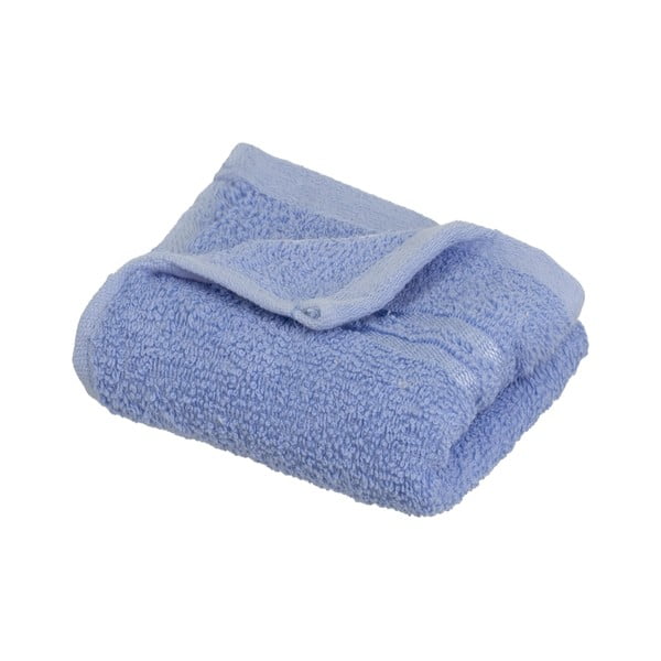 Kék frottír pamut törölköző 30x50 cm Simple – Casa Selección