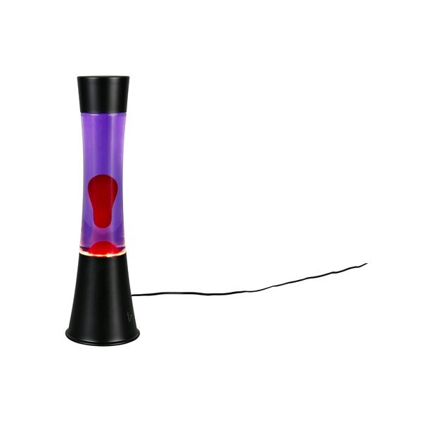 Fekete LED lávalámpa (magasság 39,5 cm) Etna – Reality-image-3
