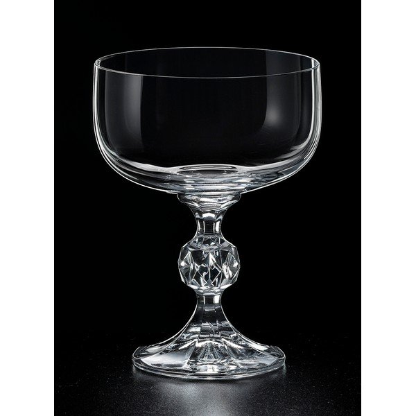 Claudia 6 db-os habzóboros pohár szett, 200 ml - Crystalex-image-1