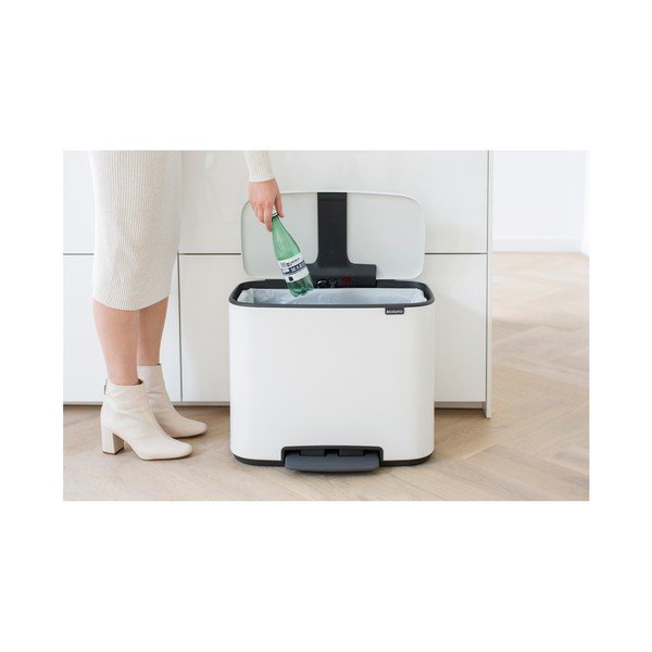 Fehér szemetes, 36 l - Brabantia-image-4
