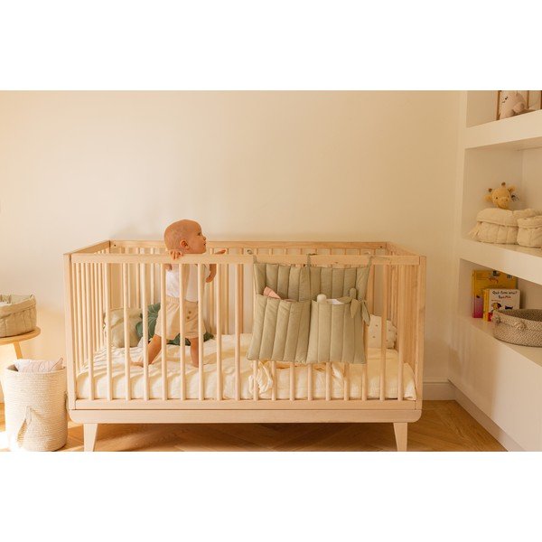 Zsebes tároló kiságyra 40 cm Benjamin Olive – Lorena Canals-image-3