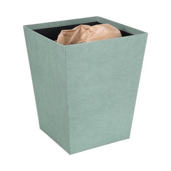 Kékeszöld szemetes Sofia Canvas Paper Laminate – Bigso-image-4