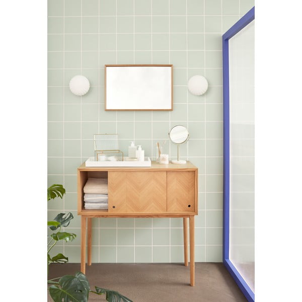 Fehér fali lámpa Kumu – Hübsch-image-1