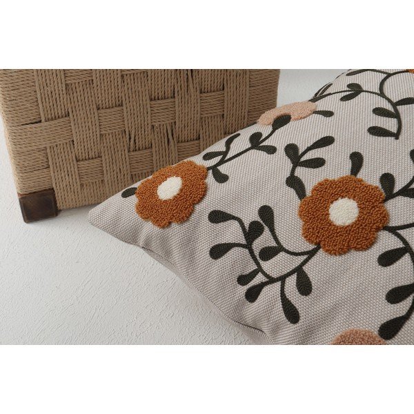 Len díszpárna 43x43 cm Fulya – Mioli Decor-image-3