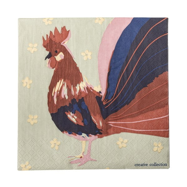 Papír szalvéta szett 20 db-os 33x33 cm Hanaia – Bloomingville