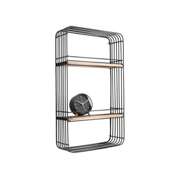 Rectangle fekete fali polc - Leitmotiv-image-1