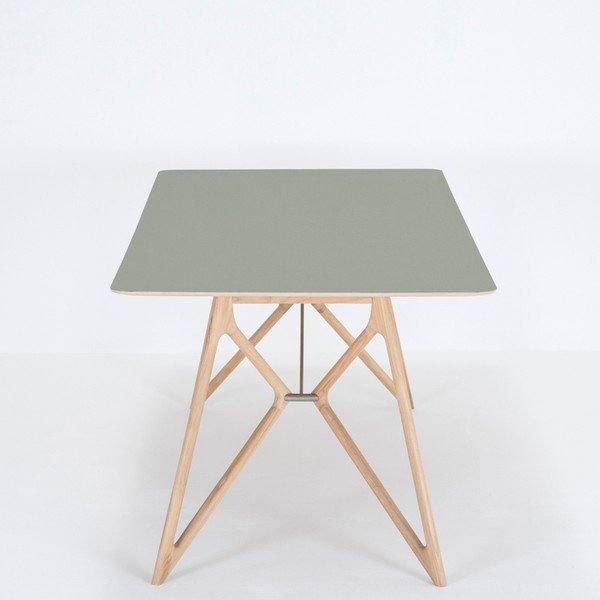 Tink tölgyfa étkezőasztal, 220 x 90 cm - Gazzda-image-3