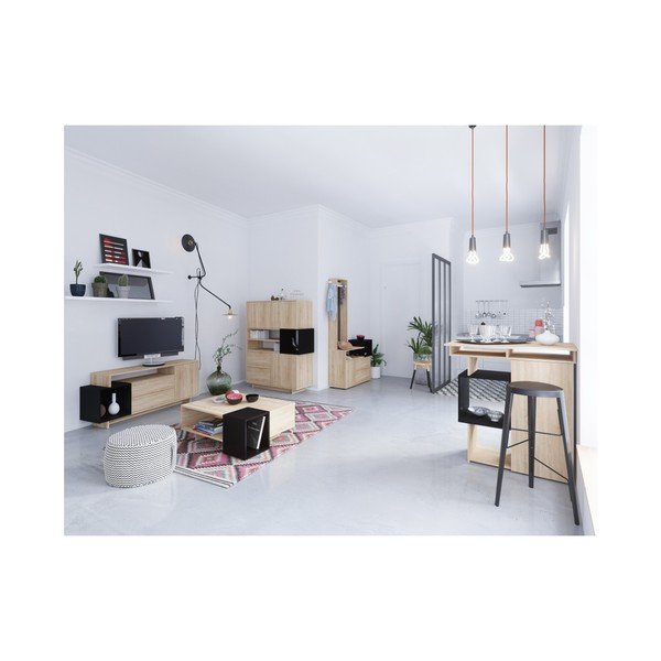 Bar sötétbarna bárasztal - Symbiosis-image-3