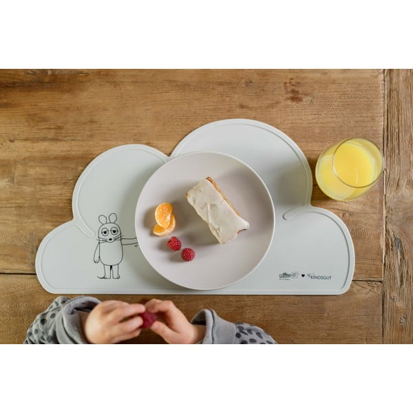 Mouse kék szilikon tányéralátét, 49 x 27 cm - Kindsgut-image-2