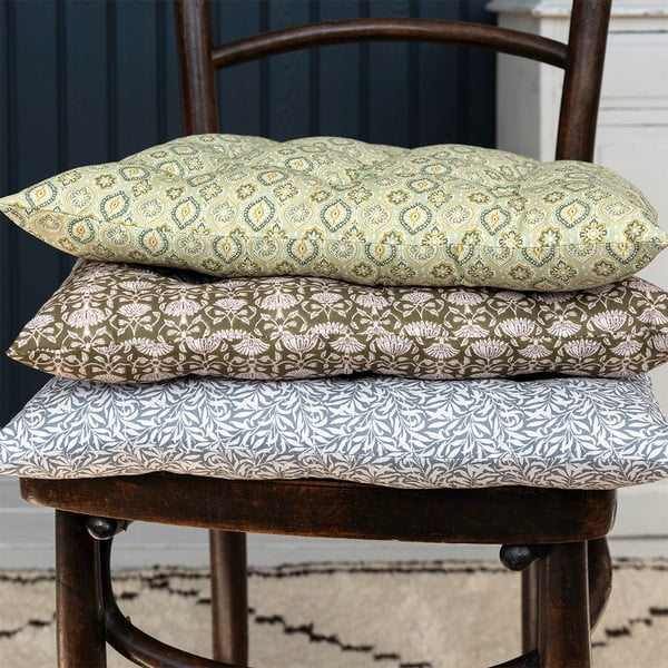 Pamut székpárna 37x37 cm Leaf – Rex London-image-3