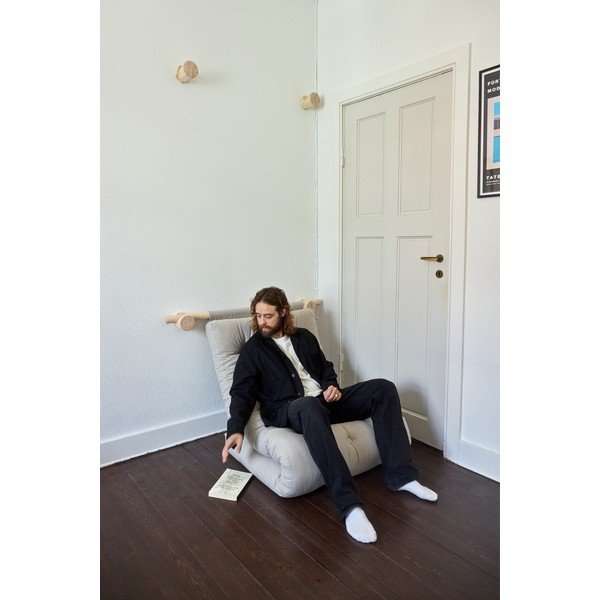 Natúr színű fotel Hooked – Karup Design-image-1