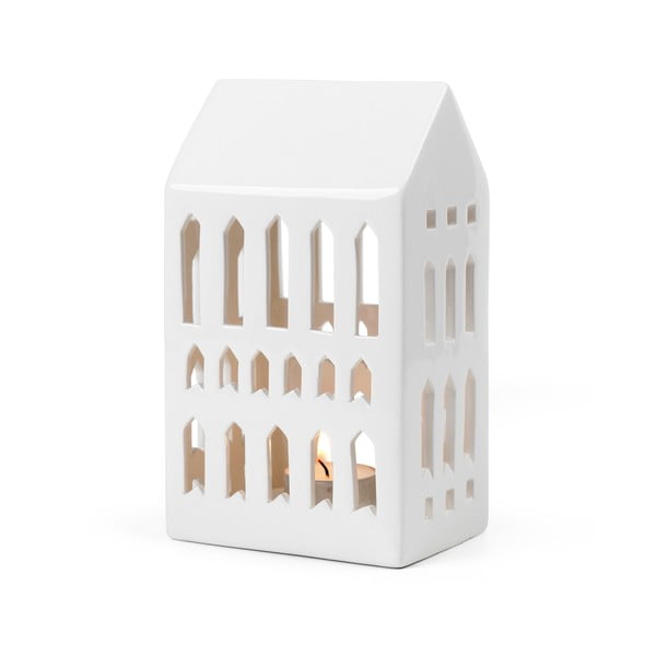 Urbania Lighthouse Church fehér kerámia gyertyatartó - Kähler Design-image-2