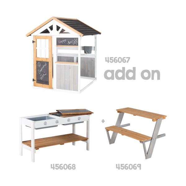 Kerti házikó gyerekeknek Outdoor+ – Roba-image-3