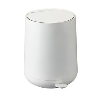 Nova fehér pedálos szemetes, 5 l - Zone