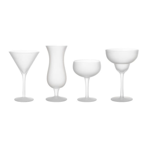 Cocktail Frozen Glasses 4 db-os koktélos pohár szett - Le Studio