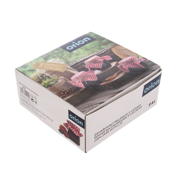 Befőttesüveg készlet 9 db-os 60 ml – Orion-image-2