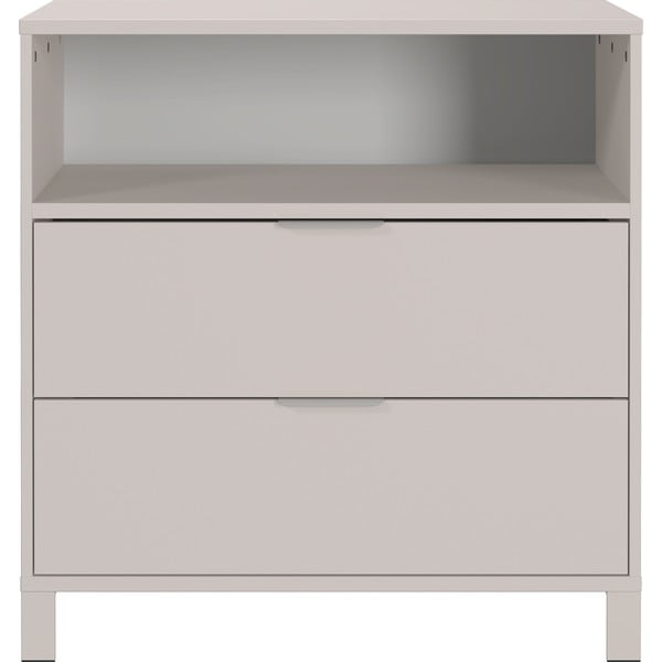 Krémszínű gyerek komód 89x92x54 cm Alkmaar – Germania