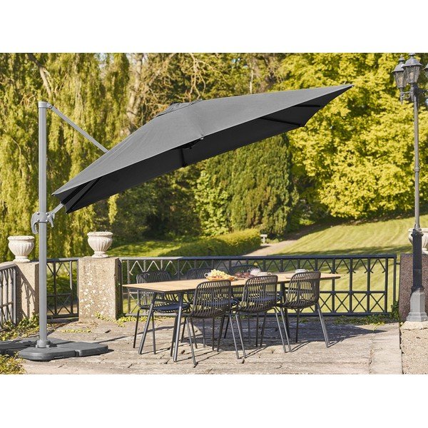 Fekete napernyő ø 295 cm Baza – House Nordic-image-3