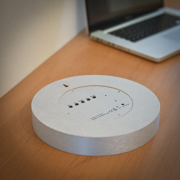 Digitális ébresztőóra ø 25 cm – Gingko-image-2