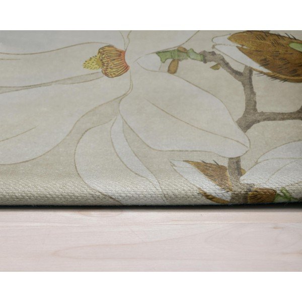 Bird zöld-bézs futószőnyeg, 55 x 135 cm - Velvet Atelier-image-3