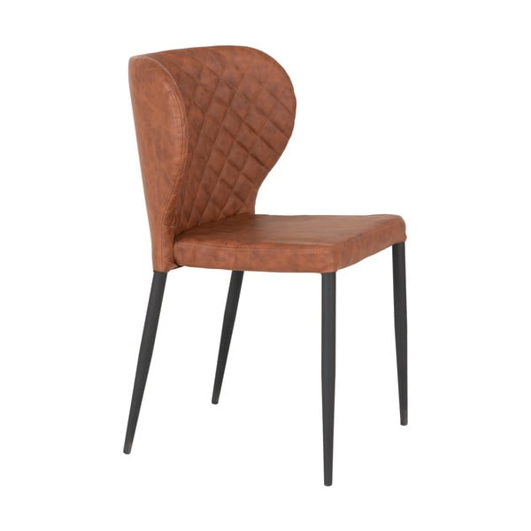 Konyakbarna étkezőszék szett 4 db-os Pisa – House Nordic-image-2