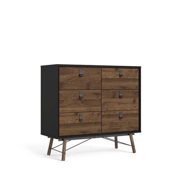 Ry sötétbarna komód, 102 x 95 cm - Tvilum-image-3