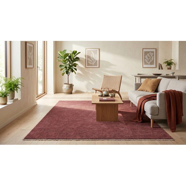 Borvörös szőnyeg 160x230 cm Puro – ESTE-image-3