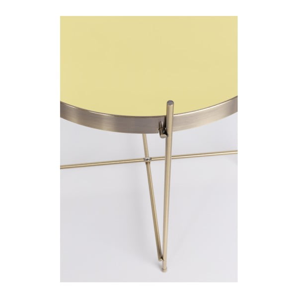 Cupid aranyszínű tárolóasztal, ⌀ 43 cm - Zuiver-image-4