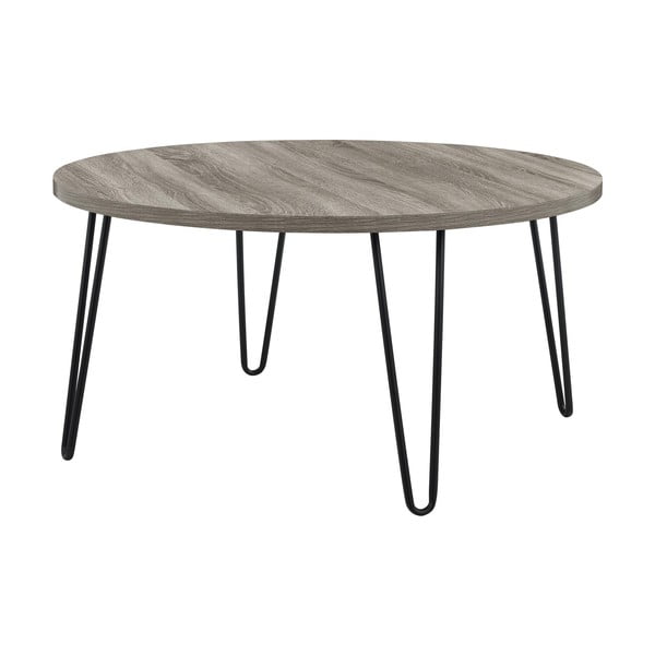 Owen barnásszürke tárolóasztal, ø 90 cm - Støraa-image-3