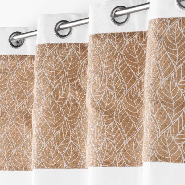 Fehér függöny 140x240 cm Kalinda – douceur d'intérieur-image-1