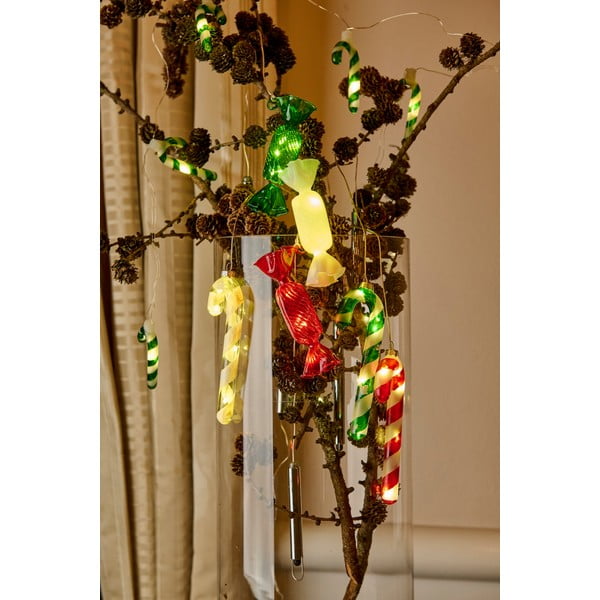 Zöld függő karácsonyi fénydekoráció ø 1,5 cm Hannah – Sirius-image-3