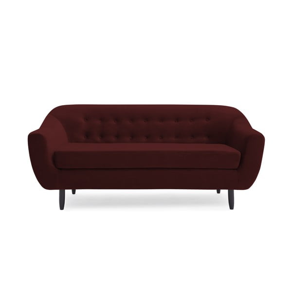 Vivonita Laurel piros 3 személyes kanapé - Karibu Design