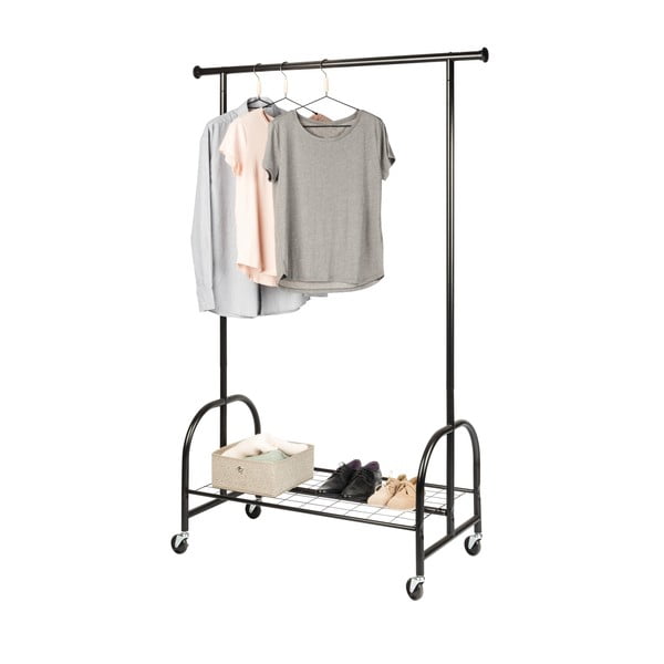 Profi fekete fém ruhatartó - Wenko-image-2