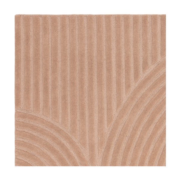 Rózsaszín gyapjú szőnyeg 160x230 cm Hague – Asiatic Carpets-image-4