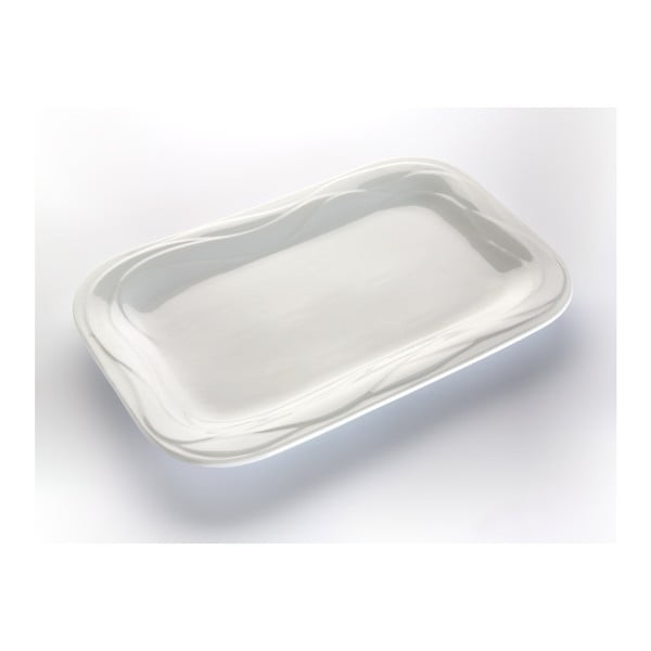 Corina porcelán szervírozó tányér, hossza 41 cm - Versa