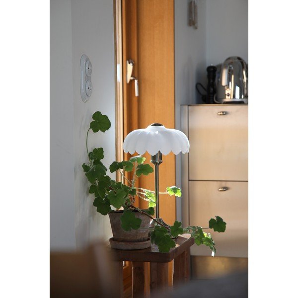 Krémszínű-sárgaréz színű asztali lámpa (magasság 43 cm) Kurage – Markslöjd-image-2