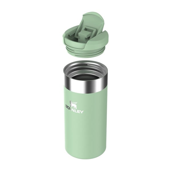Zsályaszínű rozsdamentes acél termobögre 350 ml AeroLight™ Transit Mug Pistachio – Stanley-image-1