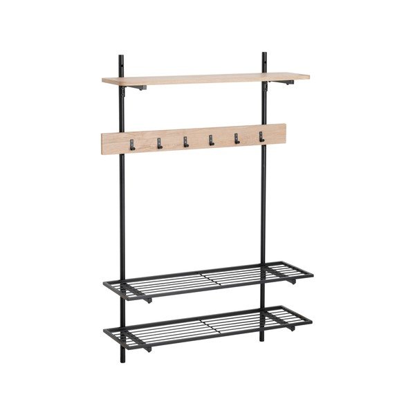 Bézs fém előszoba bútor 100x150x25 cm Gilda – Ellos Home
