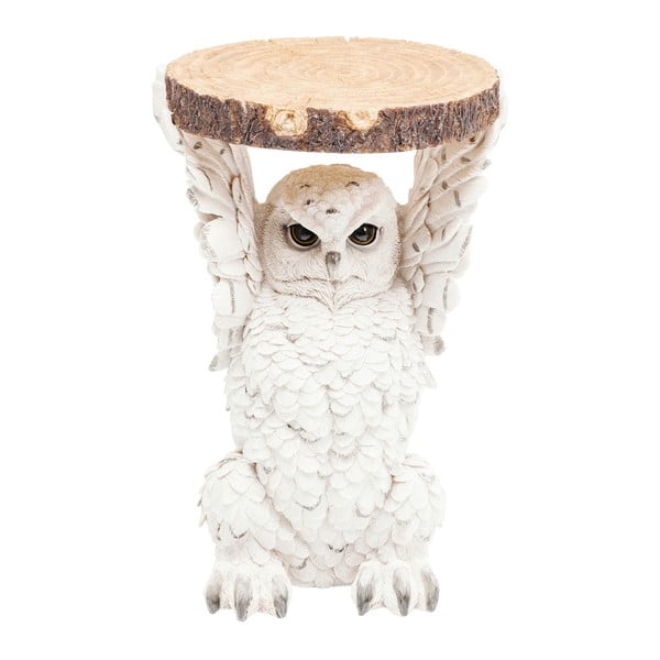 Owl állat alakú tárolóasztal, Ø 35 cm - Kare Design