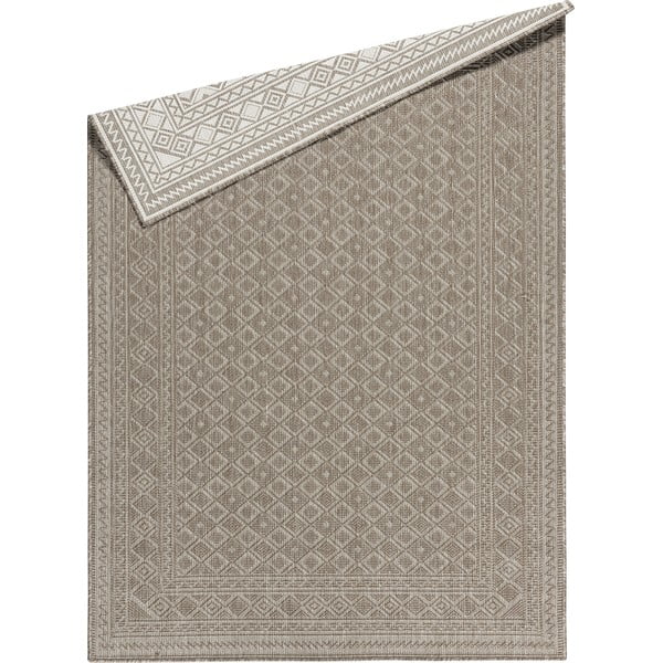 Bézs kültéri szőnyeg 170x120 cm Terrazzo - Floorita-image-2