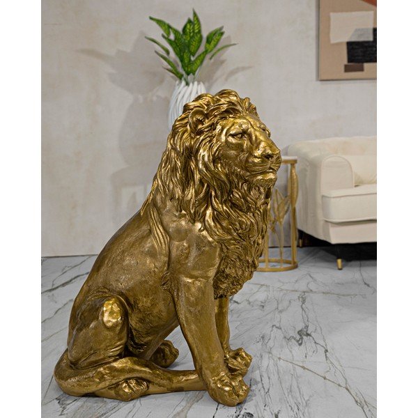 Poligyanta szobor 80 cm Lion – Mauro Ferretti-image-1