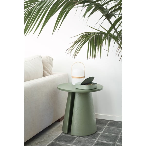 Cep zöld tárolóasztal, ø 50 cm - Teulat-image-1