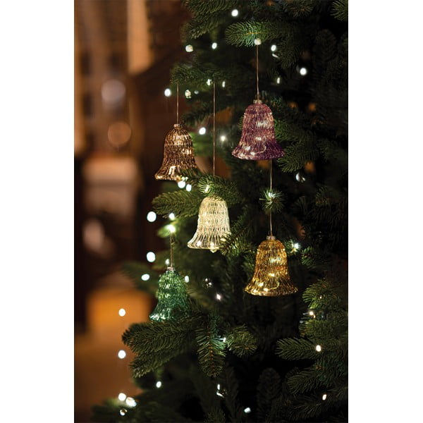 Borvörös fénydekoráció ø 9 cm Luna  – Sirius-image-1