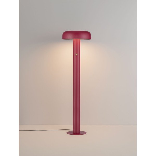 Borvörös fém LED dimmelhető állólámpa (magasság 142 cm) Noelia – Nova Luce-image-2
