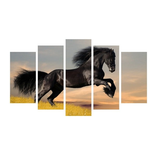 Horse Shape többrészes kép, 102 x 60 cm - Insigne
