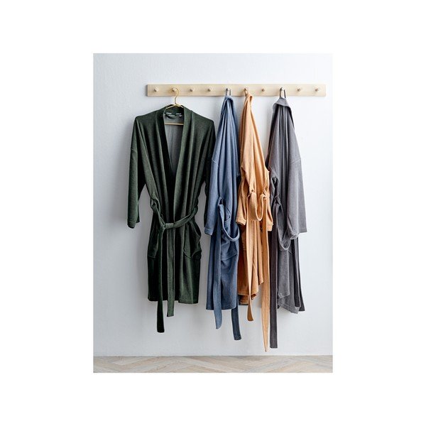 Szürke fürdőköpeny S/M Cosy – Södahl-image-3