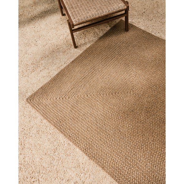 Bézs kültéri-beltéri szőnyeg újrahasznosított szálakból 160x230 cm Despas – Kave Home-image-2