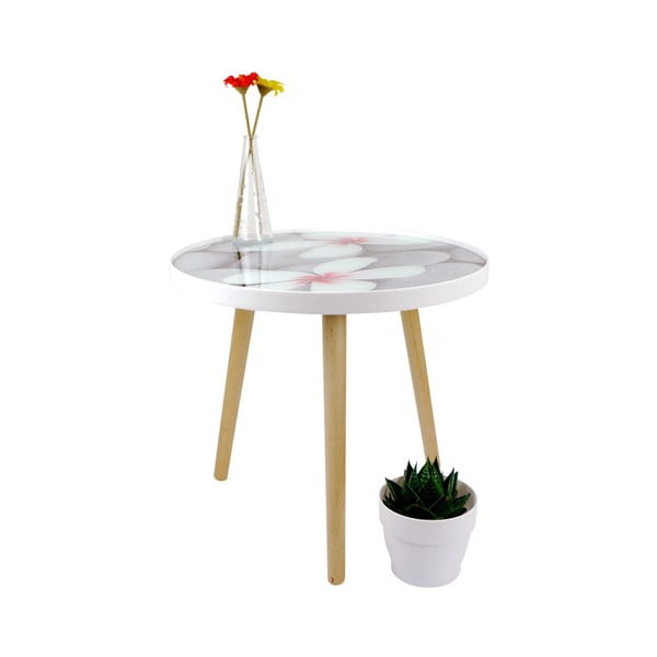 Design tárolóasztal, ⌀ 50 cm - Furniteam